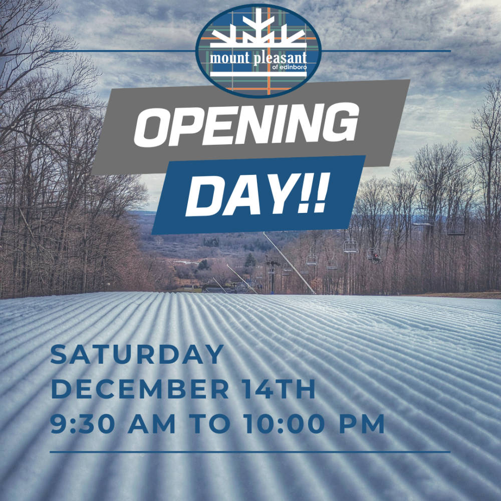 Opening Day!  Saturday at 9:30 am!